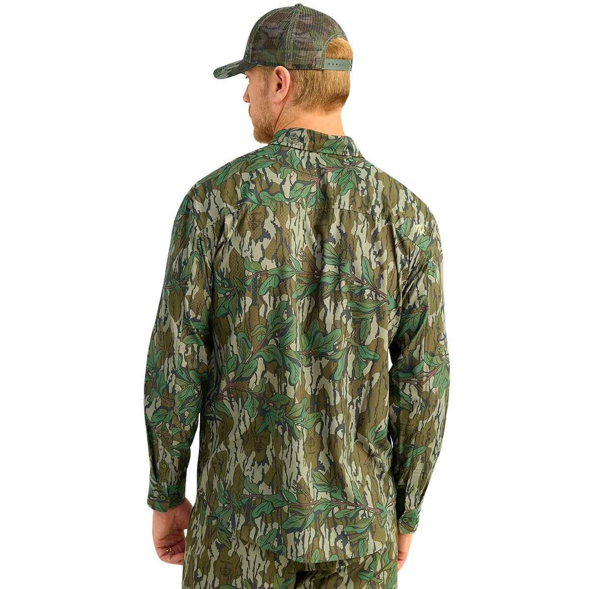 Nomad Men's Mossy Oak Greenleaf Ambush Hunting Shirt Nomad Men's Mossy Oak Greenleaf Ambush Hunting Shirt