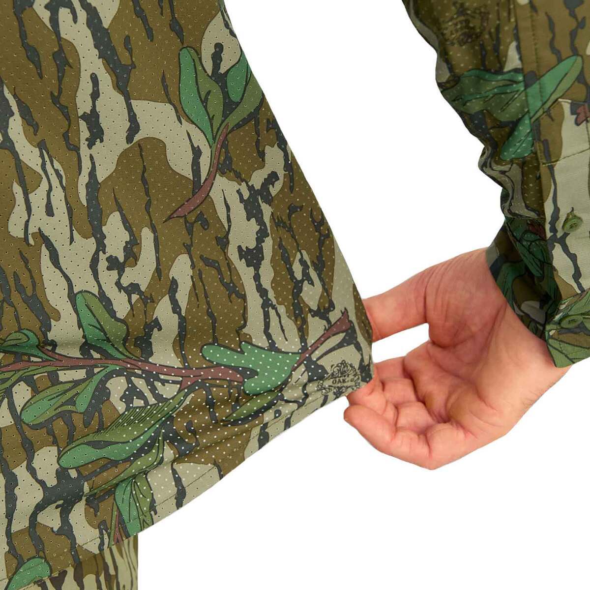 Nomad Men's Mossy Oak Greenleaf Ambush Hunting Shirt Nomad Men's Mossy Oak Greenleaf Ambush Hunting Shirt