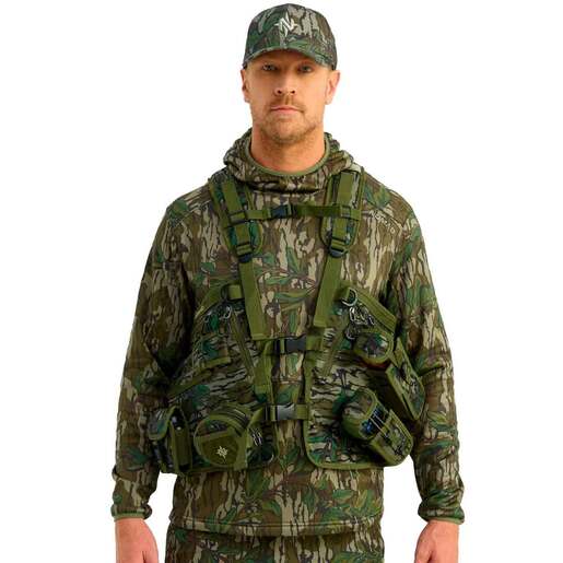 Nomad Men’s Mossy Oak Greenleaf MG NXT Turkey Hinting Vest – Mossy Oak Greenleaf One Size Fits Most