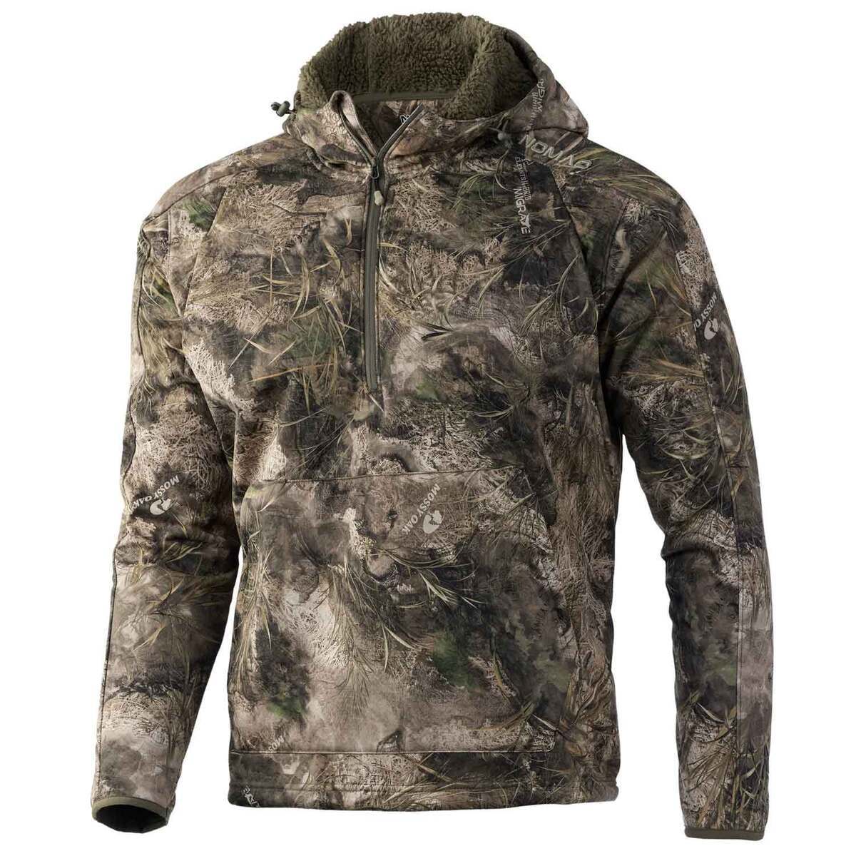 Nomad Men's Mossy Oak Migrate Break Camo Hunting Hoodie XXL Mossy