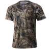 Nomad Men’s Mossy Oak Migrate Pursuit Short Sleeve Shirt - L - Mossy Oak Migrate L