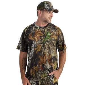 Nomad Men's Mossy Oak New Break-Up Mirage Short Sleeve Hunting Shirt