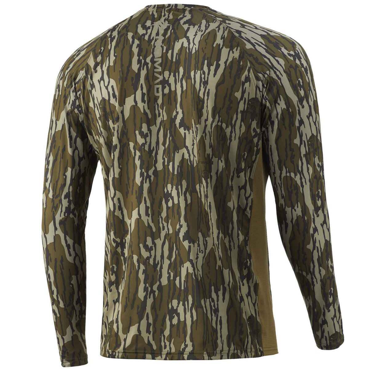 Nomad Men's Mossy Oak Bottomland Pursuit Camo Long Sleeve Shirt ...