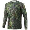 Nomad Men's Mossy Oak Shadow Leaf Pursuit Long Sleeve Hunting Shirt - L - Mossy Oak Shadow Leaf L