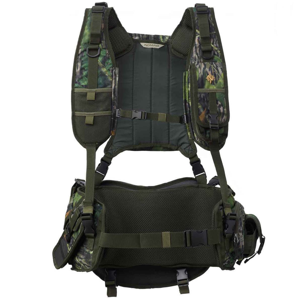 Nomad Mossy Oak Shadow Leaf Pursuit Convertible Turkey Hunting Vest - Mossy Oak Shadow Leaf One Size Fits Most Nomad Mossy Oak Shadow Leaf Pursuit Convertible Turkey Hunting Vest - Mossy Oak Shadow Leaf One Size Fits Most
