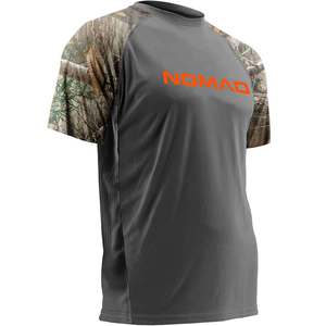 Nomad Men's Realtree Edge Raglan Camo Short Sleeve Shirt - M