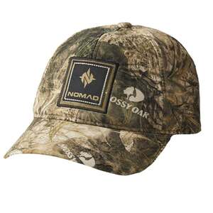 Nomad Men's Woven Patch Adjustable Hat - Mossy Oak Migrate - One Size Fits All