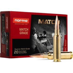 Norma Golden Target 6.5 Creedmoor 130gr Rifle Ammo - 20 Rounds