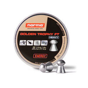 Norma Golden Trophy Heavy 177 Caliber 9.1gr Air Gun Pellets - 300 Count
