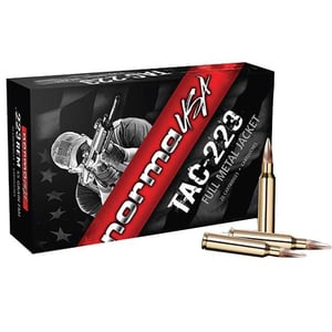 Norma Tactical 223 Remington 55gr FMJ Rifle Ammo - 20 Rounds