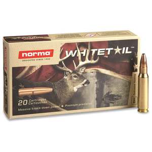 Norma Whitetail 308 Winchester 150gr PSP Rifle Ammo - 20 Rounds