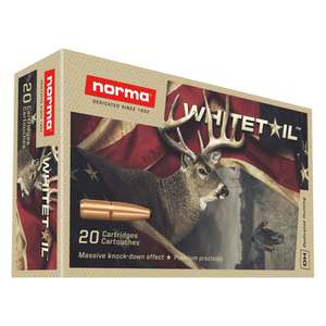 Norma Whitetail 6.5 Creedmoor 140gr PSP Rifle Ammo - 20 Rounds