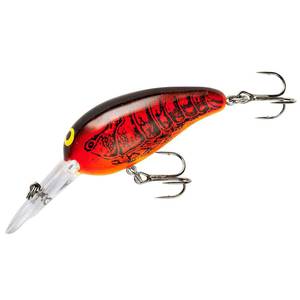 Norman Lures Middle N Crankbait - Chili Bowl, 3/8oz, 2in, 7-9ft