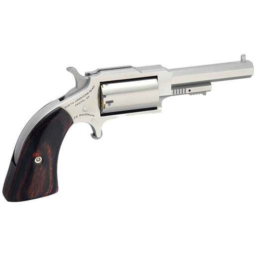 North American Arms 1860 Sheriff 22 Long Rifle 2.5in Stainless Revolver - 5 Rounds image