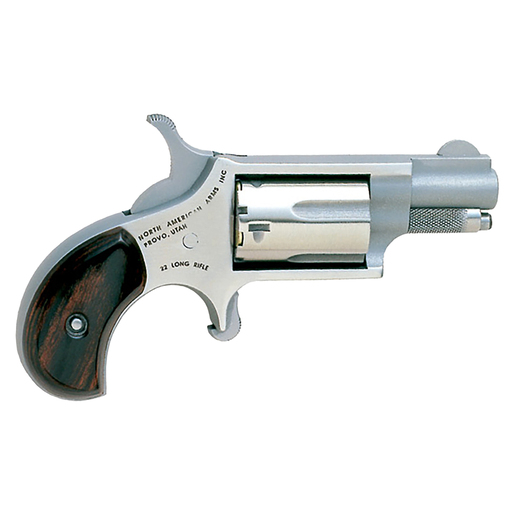 North American Arms 22 Long Rifle 1.1in Stainless Steel Revolver - 5 Rounds image