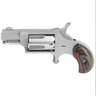 North American Arms 22 Long Rifle 1.1in Stainless Steel w/  Rosewood Birdshead Grips Mini Revolver - 5 Rounds