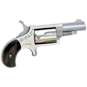 North American Arms 22 Long Rifle 1.6in Stainless Steel w/ Rosewood Birdshead Grips Mini Revolver - 5 Rounds