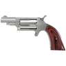 North American Arms 22 Long Rifle 1.1in Stainless Steel w/ Wood Boot Grips Mini Revolver - 5 Rounds