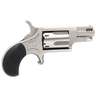 North American Arms 22 Long Rifle 1.1in Stainless Steel w/ Black Rubber Grips Mini Revolver - 5 Rounds