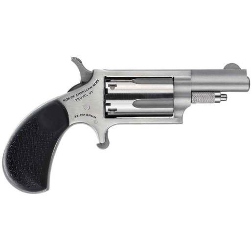 North American Arms Mini-Revolver Carry Combo 22 WMR (22 Mag) 1.63in Stainless Revolver - 5 Rounds - Compact image
