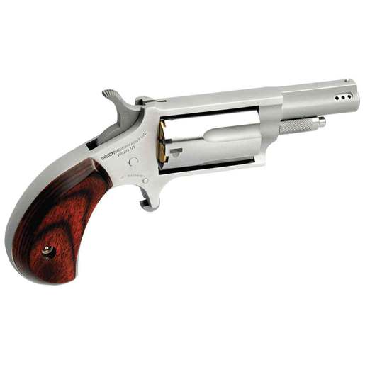 North American Arms Mini-Revolver 22 WMR (22 Mag) 1.63in Stainless Revolver - 5 Rounds - Compact image