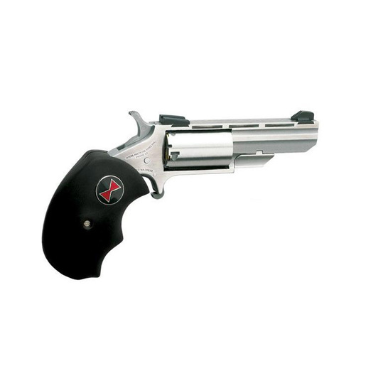 North American Arms Inc Black Widow 22 WMR (22 Mag) 2in Stainless Revolver - 5 Rounds - Compact image