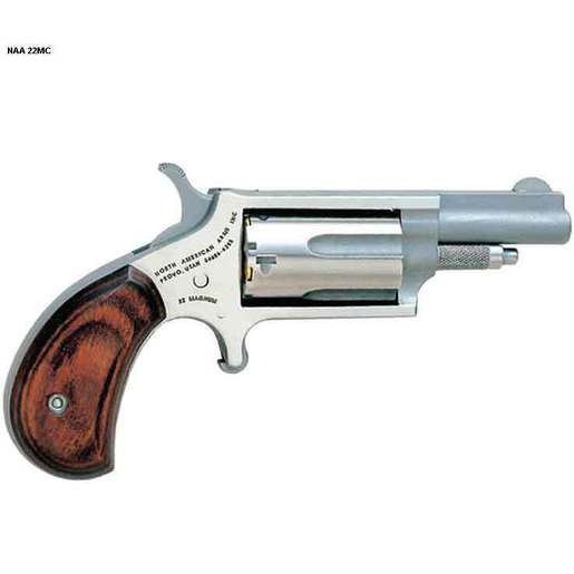 North American Arms Mini Combo 22 WMR (22 Mag) 1.6in Stainless Revolver - 5 Rounds image
