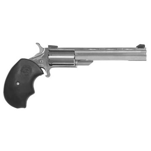 North American Arms Mini Master 22 Long Rifle 4in Stainless Revolver - 5 Rounds image