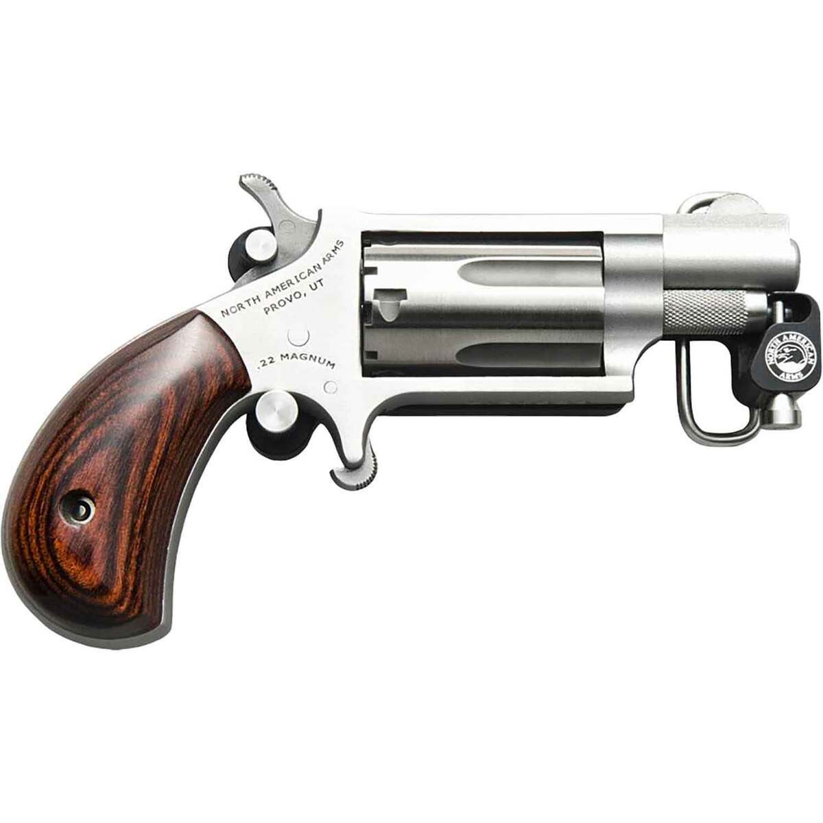 North American Arms Mini Revolver 22 WMR (22 Mag) 1in Stainless ...