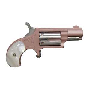North American Arms Mini Revolver "MOM" 22 Long Rifle 1in Stainless and Rose Gold Revolver - 5 Rounds