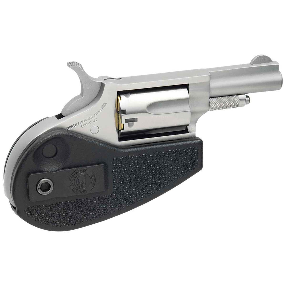 North American Arms Mini with Holster 22 Long Rifle 1.1in Stainless Revolver - 5 Rounds North American Arms Mini with Holster 22 Long Rifle 1.1in Stainless Revolver - 5 Rounds