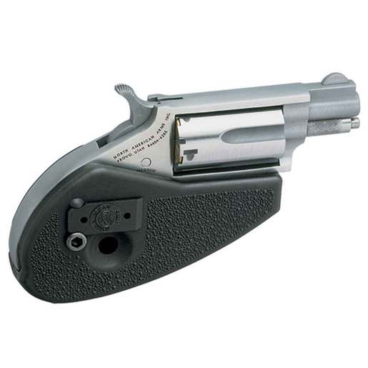 North American Arms Mini with Holster 22 WMR (22 Mag) 1.1in Stainless Revolver - 5 Rounds image