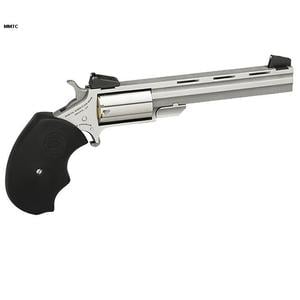 North American Arms Mini-Master w/Adjustable Sights 22 Long Rifle 4in Stainless Revolver - 5 Rounds
