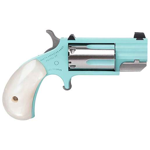 North American Arms Pug 22 WMR (22 Mag) 1in Blue Revolver - 5 Rounds image