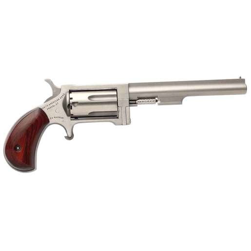 North American Arms Sidewinder 22 WMR (Magnum) 4in Stainless Revolver - 5 Rounds image