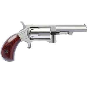North American Arms Sidewinder 22 WMR (22 Mag)/22 Long Rifle 2.5in Stainless Revolver - 5 Rounds
