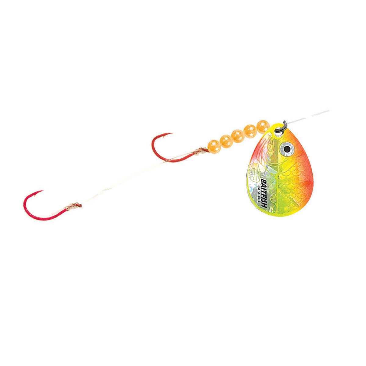Northland Baitfish Spinner Trolling Harness - Sunrise, Size 2, 4 Colorado Blade - Sunrise 2, 4 Northland Baitfish Spinner Trolling Harness - Sunrise, Size 2, 4 Colorado Blade - Sunrise 2, 4