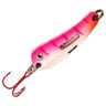 Northland Buck Shot Ice Fishing Spoon - UV Pink Tiger, 1/8oz - UV Pink Tiger