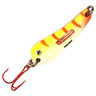 Northland Buck Shot Ice Fishing Spoon - UV Electric Perch, 1/8oz - UV Electric Perch
