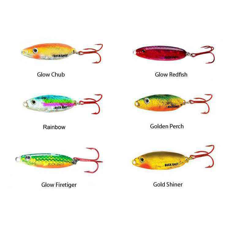 Northland Buck Shot Rattle Spoon Jig Northland Buck Shot Rattle Spoon Jig