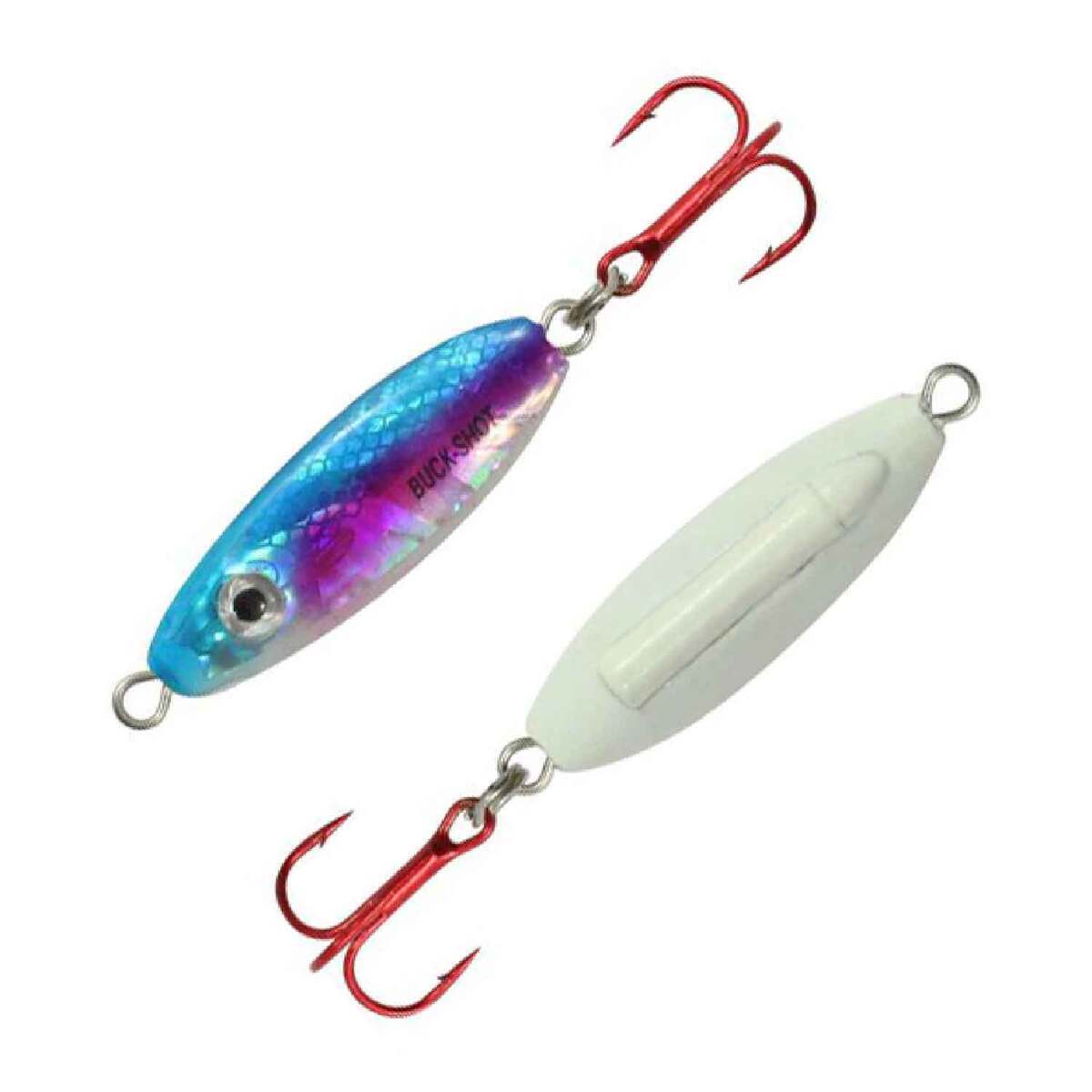 Northland Buck Shot Rattle Jigging Spoon - Rainbow, 3/8oz - Rainbow Northland Buck Shot Rattle Jigging Spoon - Rainbow, 3/8oz - Rainbow