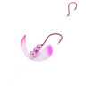 Northland Fishing Butterfly Blade Lure Component - Clear Tip Pink, Sz 1 Blades - Clear Tip Pink Sz 1 Blades