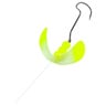 Northland Fishing Tackle Butterfly Blade Super Death Lure Rig - Clear Tip Chartreuse, Sz 2 Blade, 60in - Clear Tip Chartreuse Sz 2 Blade