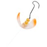 Northland Fishing Tackle Butterfly Blade Super Death Lure Rig - Clear Tip Orange, Sz 1 Blade, 60in - Clear Tip Orange Sz 1 Blade