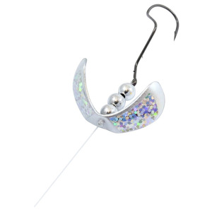 Northland Fishing Tackle Butterfly Blade Super Death Lure Rig - Silver Shiner, Sz 2 Blade, 60in