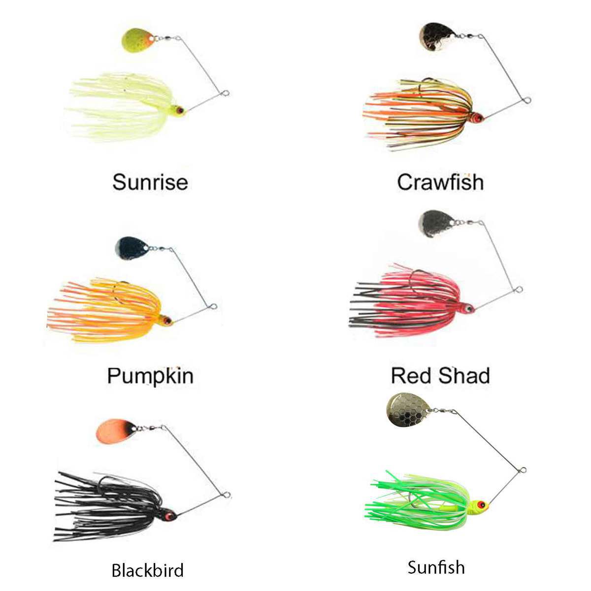 Northland Fishing Tackle Reed Runner Single Blade Spinner Northland Fishing Tackle Reed Runner Single Blade Spinner
