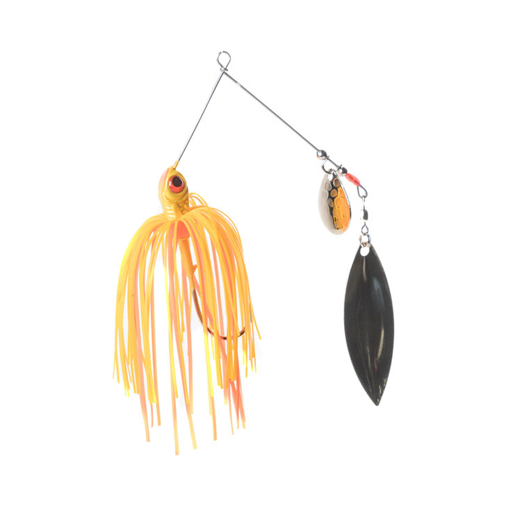 Northland Fishing Tackle Tandem Reed Runner Spinnerbait - Pumpkin, 3/8oz - Pumpkin Northland Fishing Tackle Tandem Reed Runner Spinnerbait - Pumpkin, 3/8oz - Pumpkin