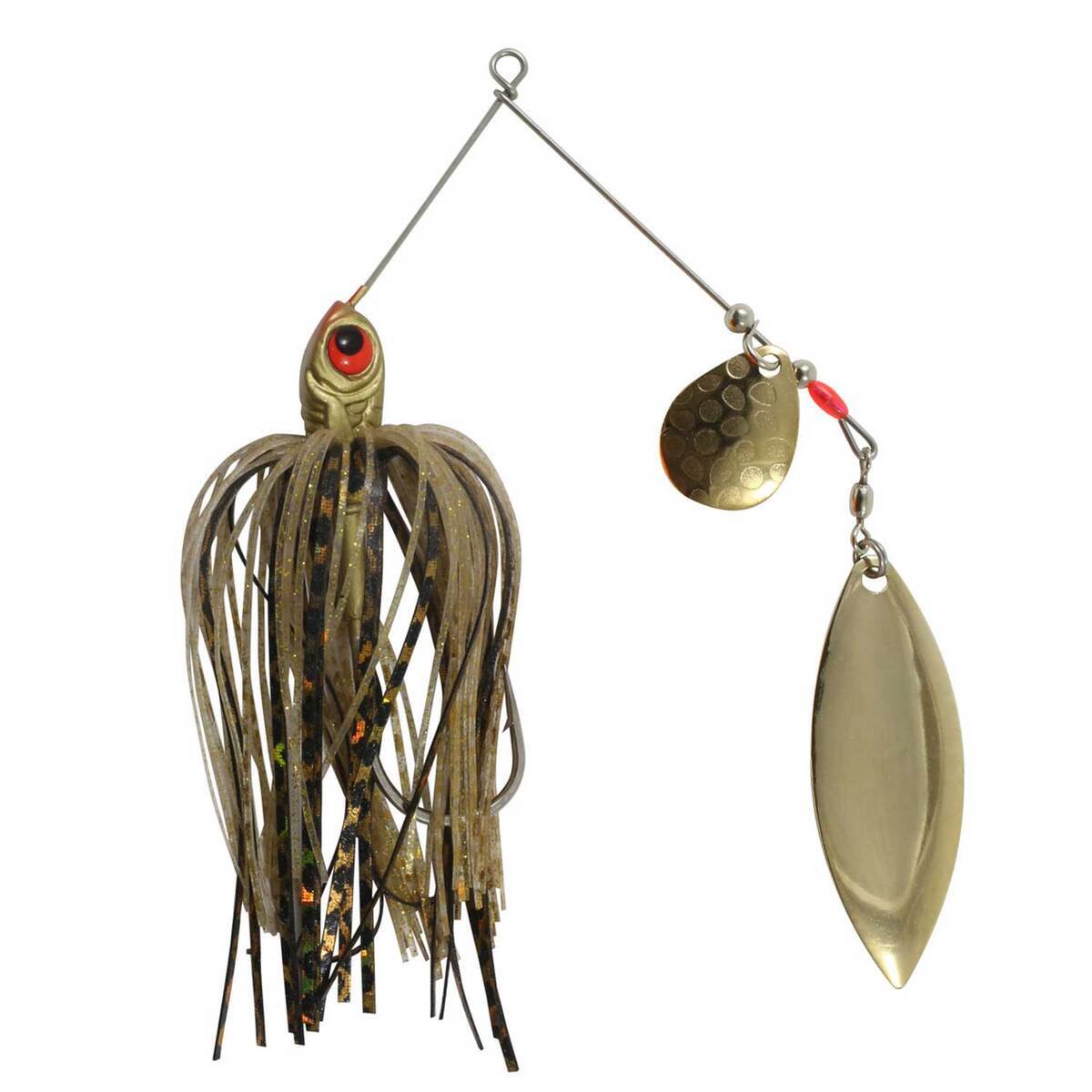 Northland Fishing Tackle Tandem Reed Runner Spinnerbait - Gold Shiner ...