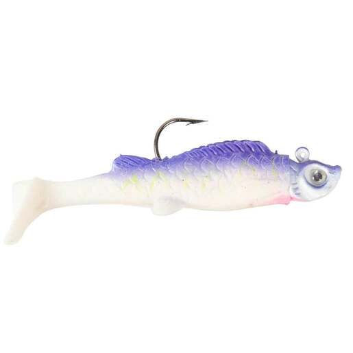 Northland Fishing Tackle UV Mimic Minnow – White Tiger – Soft Baits