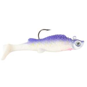 Northland Fishing Tackle UV Mimic Minnow Soft Swimbait - Purple Tiger, 1/8oz, 2-1/8in